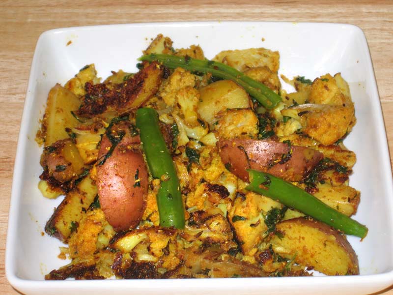 Aloo Gobi (Potato & Cauliflower)