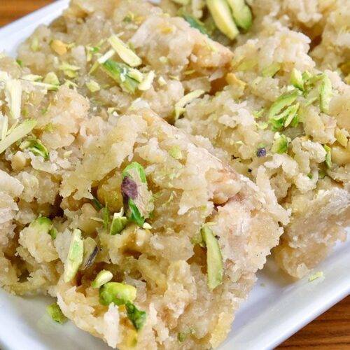 Apple Coconut Barfi