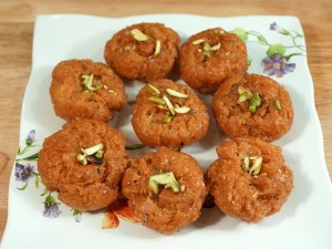 Balushahi (Indian Buttermilk Donut)