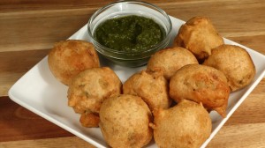 Batata Vada - Bhonda (Fried Potato Dumplings) Recipe by Manjula