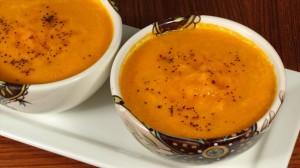 Carrot Ginger Soup Recipe by Manjula