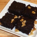 Chocolate Brownie (eggless and vegan) by Manjula