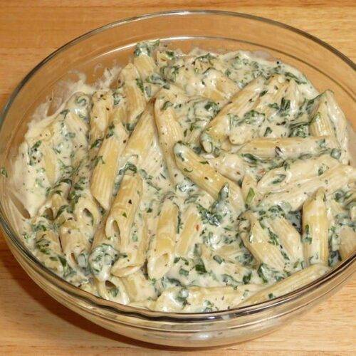 Creamy Spinach Pasta