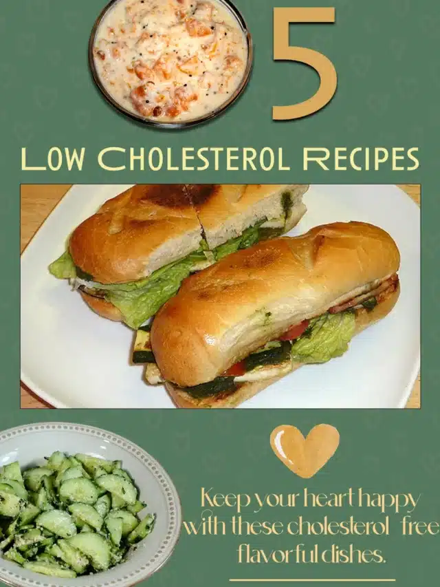 5 Heart-Friendly Low Cholesterol Recipes