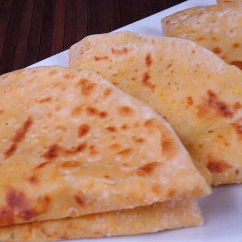 Dal Paratha (Stuffed Indian Bread)