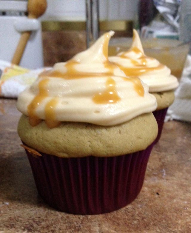 Butterscotch Cupcakes Recipe by Devi M