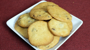 Eggless Chocolate Chip Cookies Recipe by Manjula