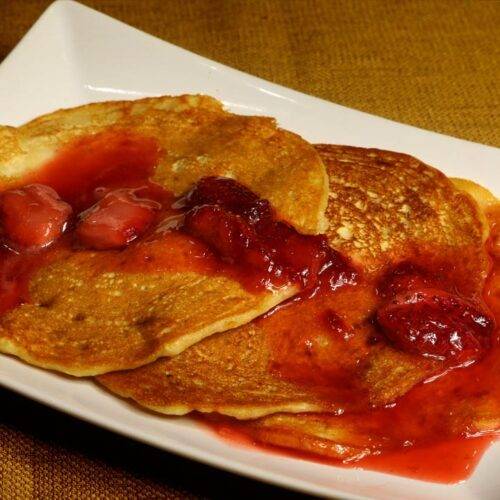 Eggless Pancake