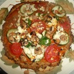 Cauliflower crust pizza