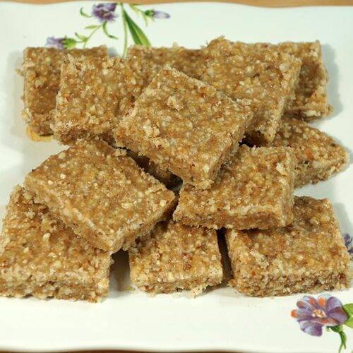 Flaxseed Burfi