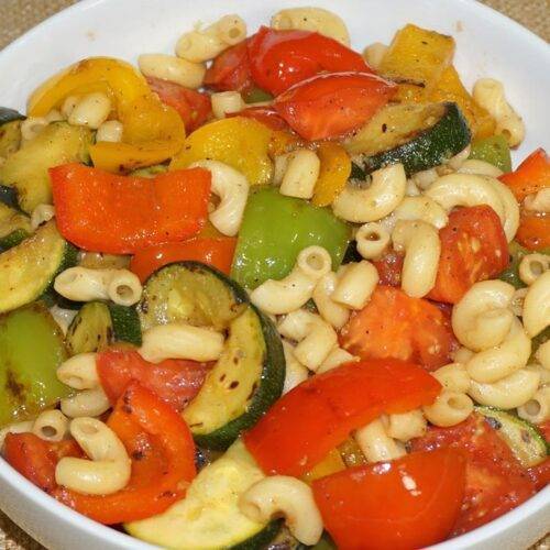 Grilled Veggie Pasta Salad