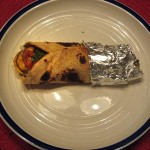 Eggplant Roti Wrap