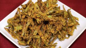 Kurkuri Bhindi Recipe ( Okra )