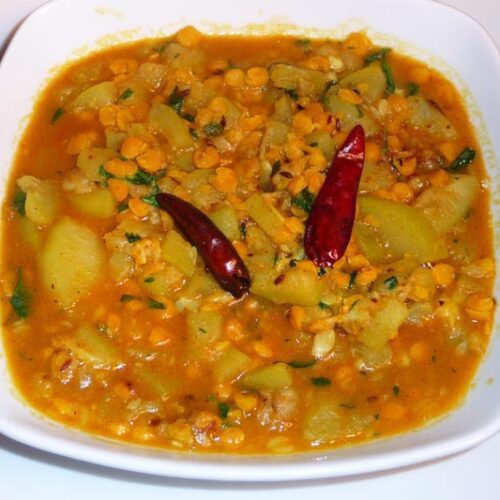 Lauki Chana Dal