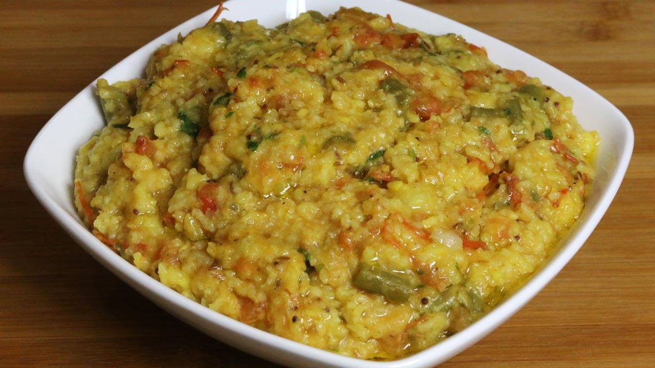 Masala Khichdi Rice And Moong Dal Manjula S Kitchen Indian Vegetarian Recipes