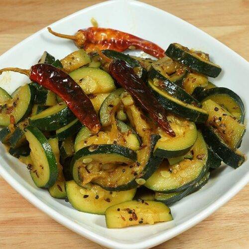 Masala Zucchini