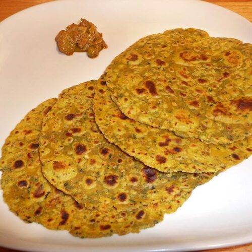 Methi Thepla (Fenugreek Paratha)