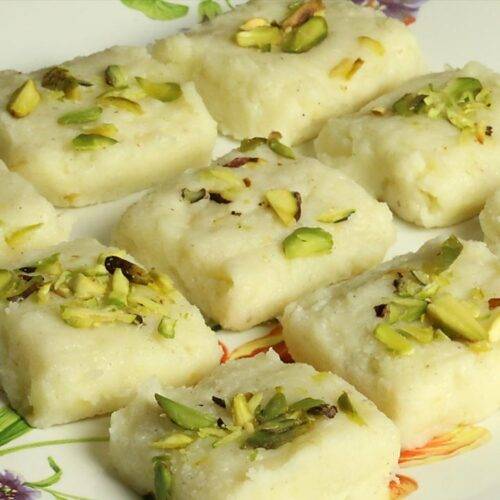 Milk (Khoya) Burfi