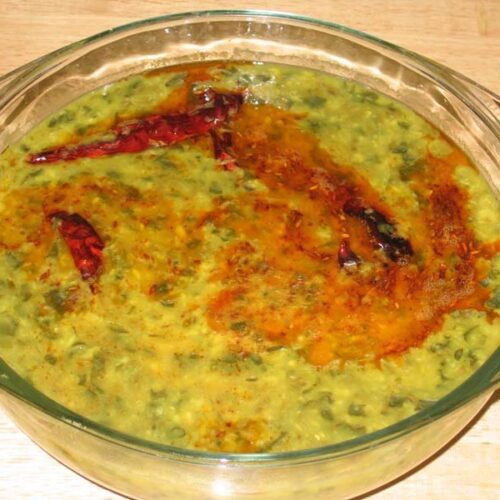 Moong Dal Spinach Recipe by Manjula