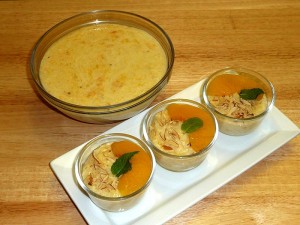 Peach Phirni (Rice Pudding)