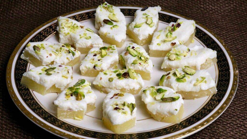 Pineapple Sandesh