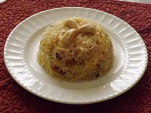 Nariyali Bhat (Sweet Coconut Rice)