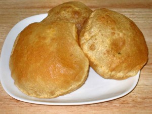 Puri (Flat Bread) Recipe by Manjula