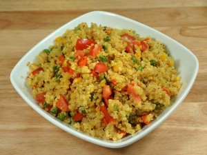 Quinoa Vegetable Pilaf (Pulav)