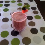 Watermelon Blueberry Mint Spicy Lassi
