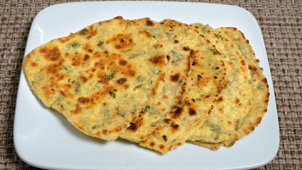 Rava Mint Paratha