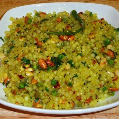 Sabudana Khichdi (Spicy Tapioca)