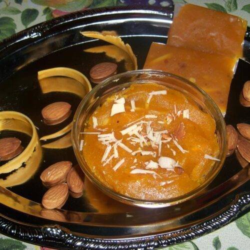 Butternut Squash Badam Halwa