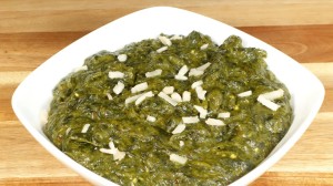 Sarson Ka Saag (Mustard Greens and Spinach) Recipe by Manjula
