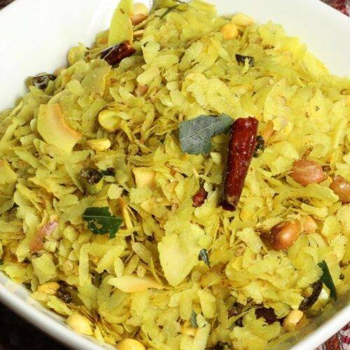 Spicy Chivda (Poha)