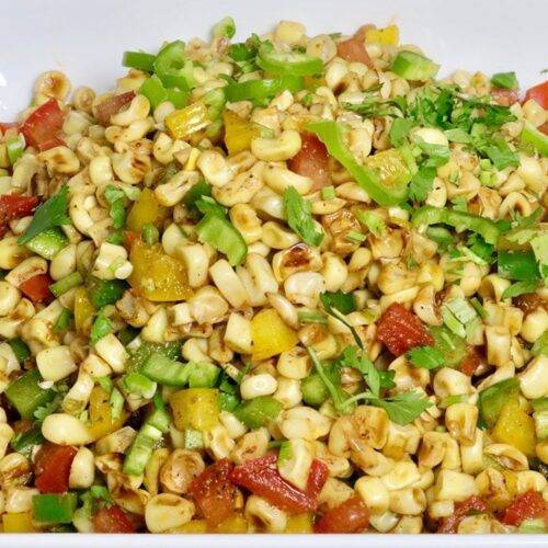 Spicy Corn Chaat