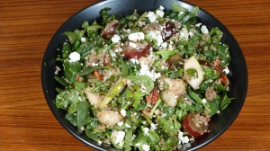 Spinach Couscous Salad Recipe by Manjula