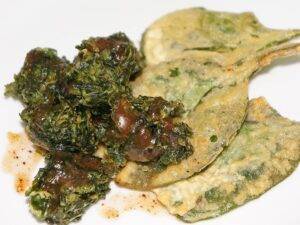 Spinach Palak Chaat