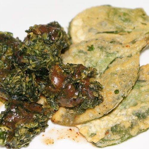 Spinach Palak Chaat