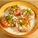 Stuffed Tomatoes with Gravy