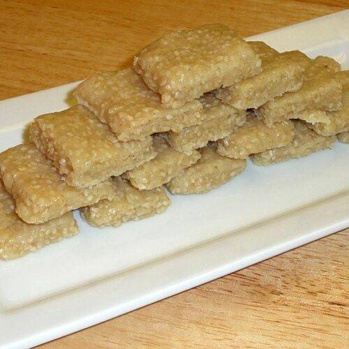 Til Burfi (Sesame Seed Treat)