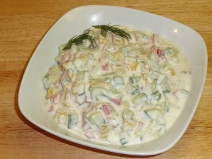 Vegetable Raita (Yogurt)