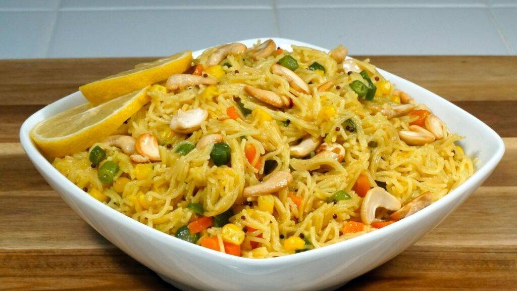 Vermicelli Upma (Spicy Noodles)