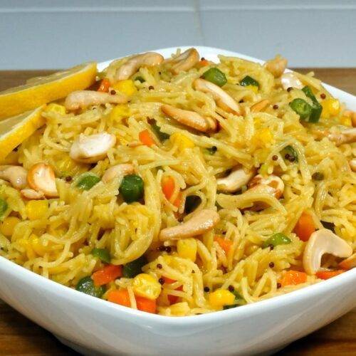 Vermicelli Upma (Spicy Noodles)